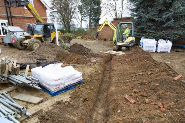 Drainage Ditch Digging in Petaluma