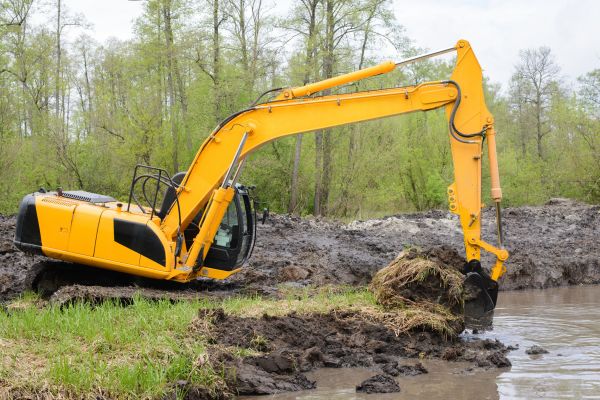 Pond Excavation in Petaluma