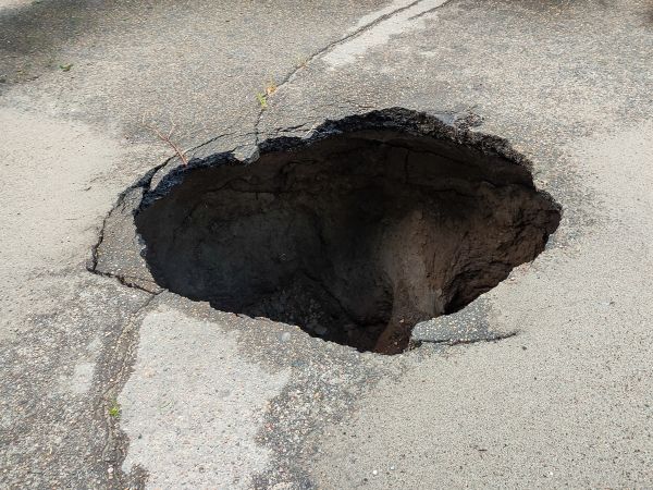 Sinkhole Repair in Petaluma