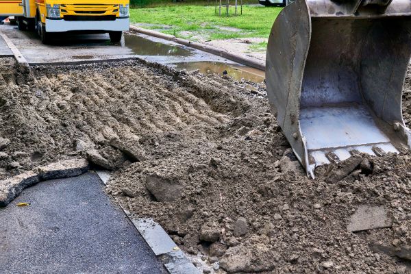 Road Excavation in Petaluma