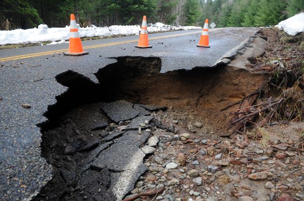 Sinkhole Filling in Petaluma