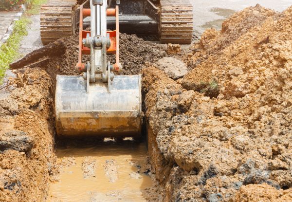 Water Line Digging in Petaluma