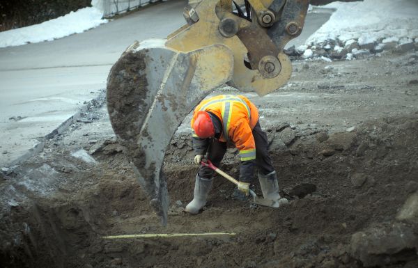 Drain Excavation in Petaluma