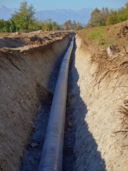 Gas Pipe Trenching in Petaluma