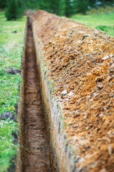 Power Line Trenching in Petaluma